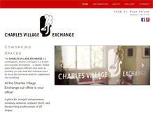 Tablet Screenshot of charlesvillageexchange.com